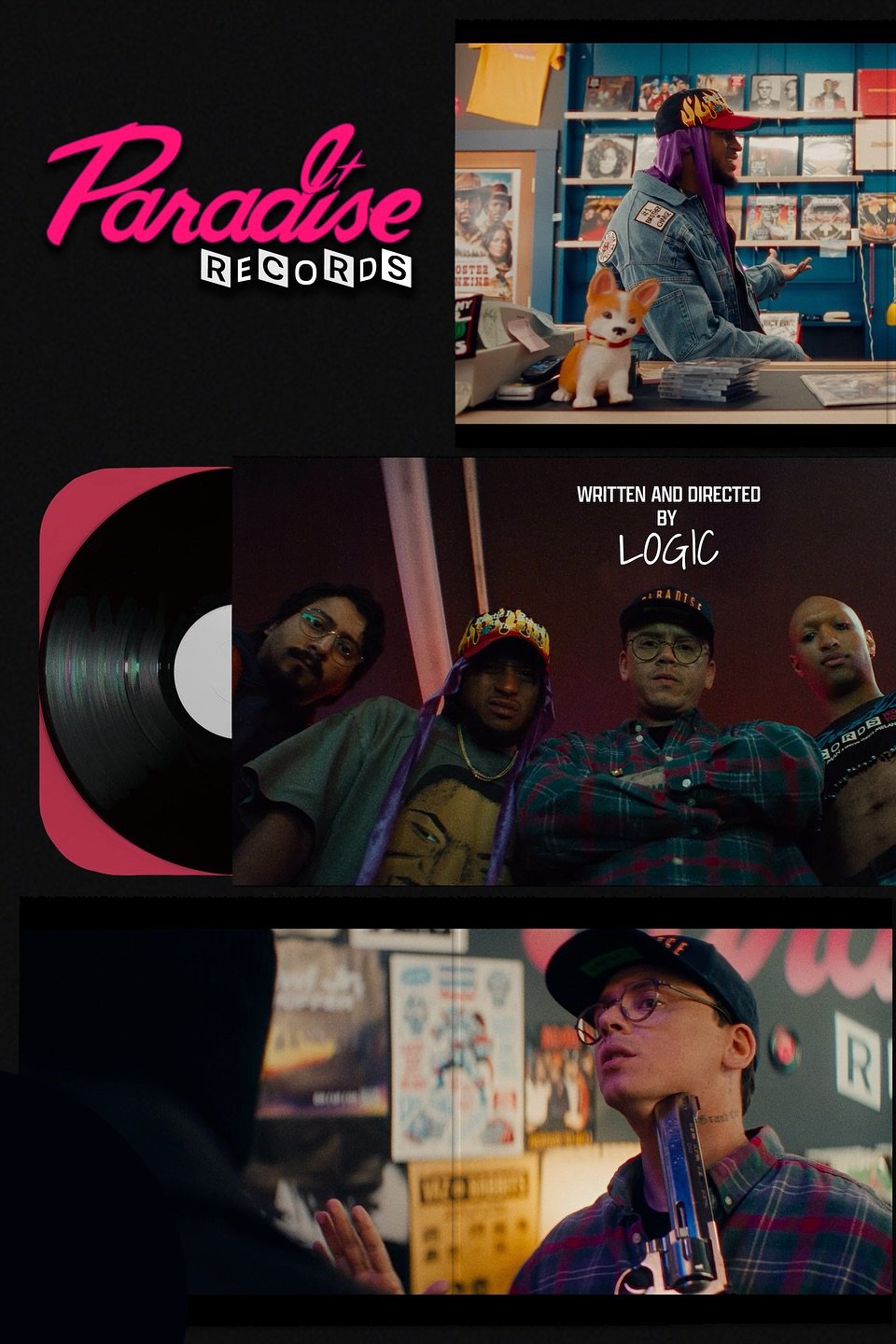 Постер Paradise Records